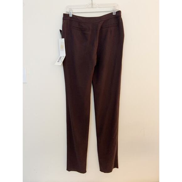VALENTINO Virgin Wool Unhemmed Trousers NWT Size 6 Made in Italy - Picture 2 of 14